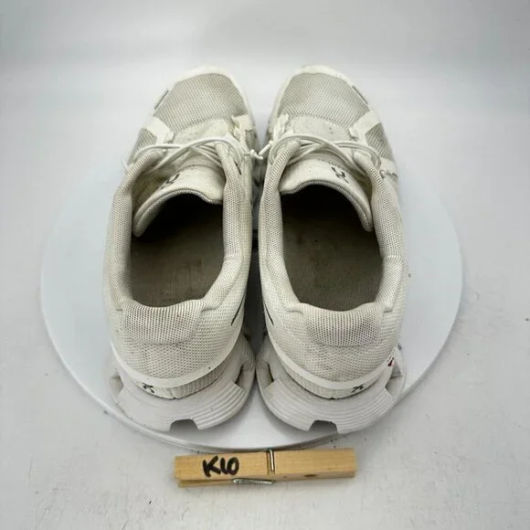 On Cloud 5 Swiss Engineering Women Size 9.5 59.98902 Pearl White Running Shoes - Picture 12 of 14